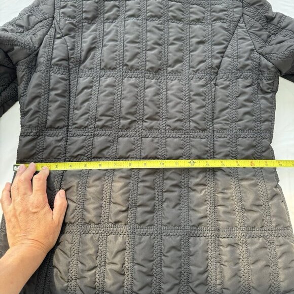 DESIGUAL Hooded Pakaian Jadi Wanita Jacket Size 38 US Women's Size 2 Black - Picture 16 of 16